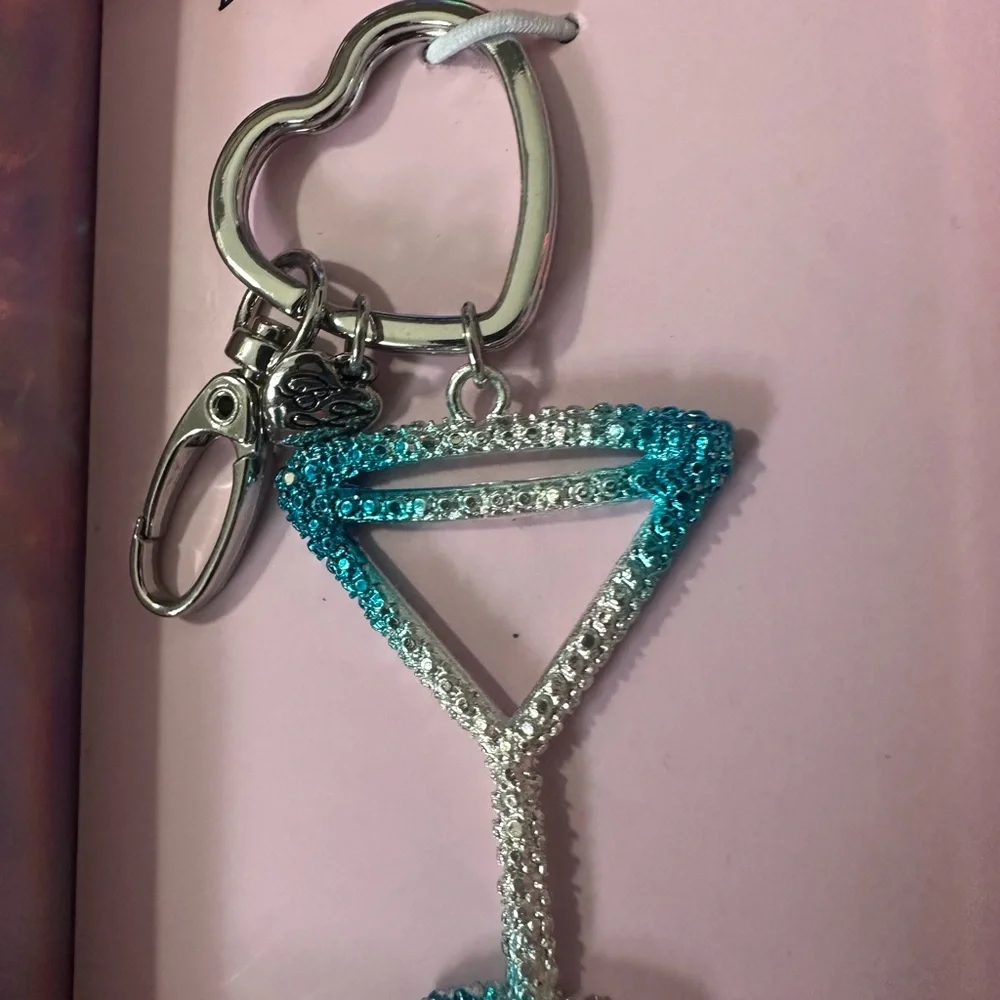 🆕Betsey Johnson Martini Jewelry Charm